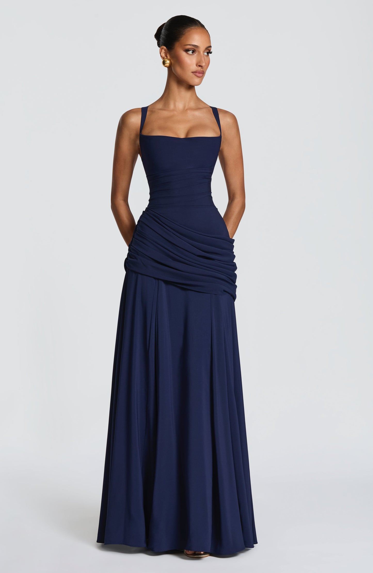 Sura Maxi Dress Navy