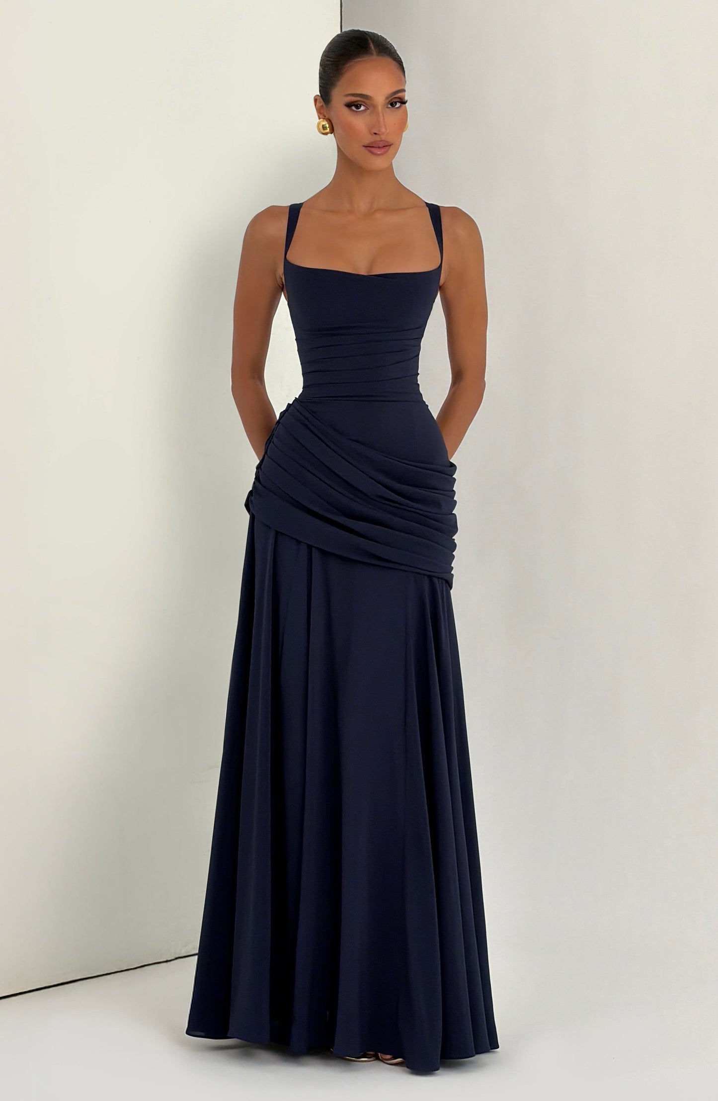 Sura Maxi Dress Navy
