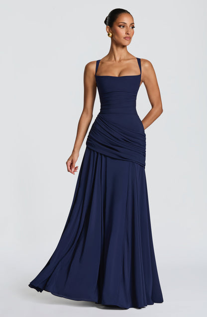 Sura Maxi Dress Navy
