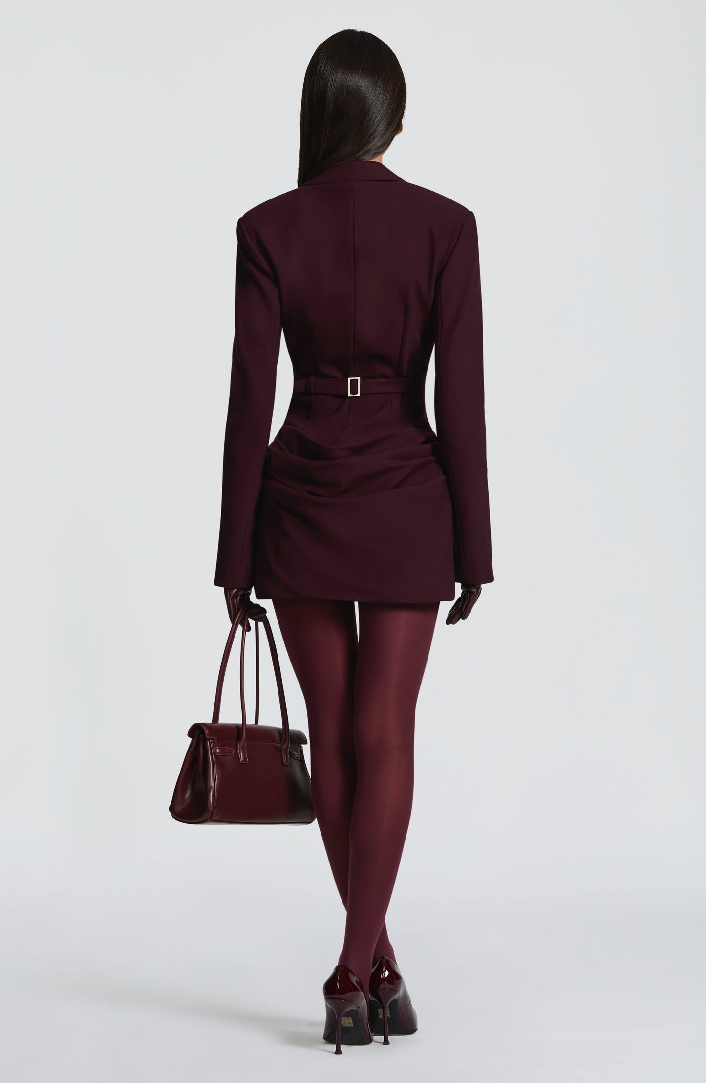 Susie Mini Dress Plum