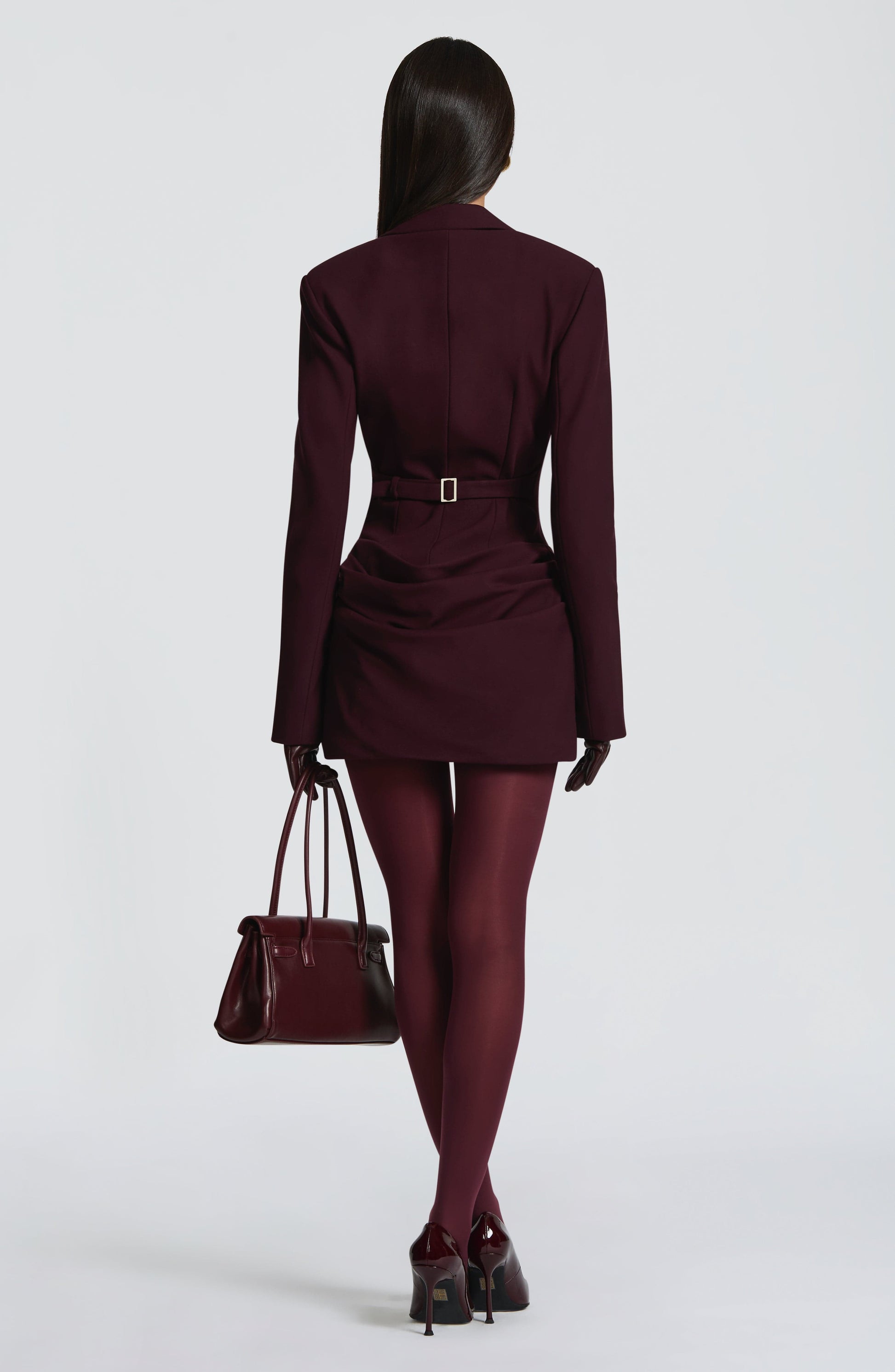 Susie Mini Dress Plum