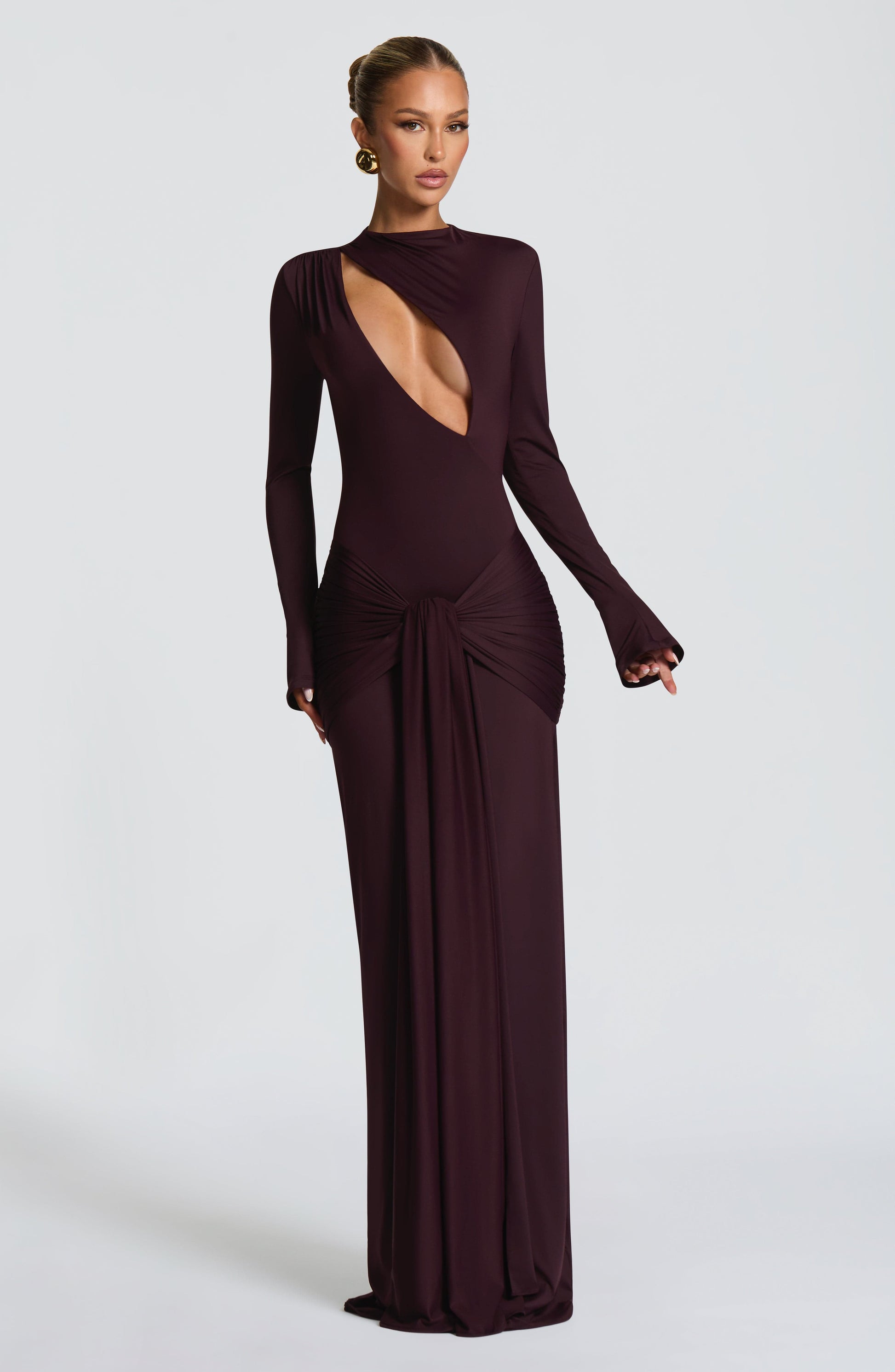 Tahnee Maxi Dress Plum