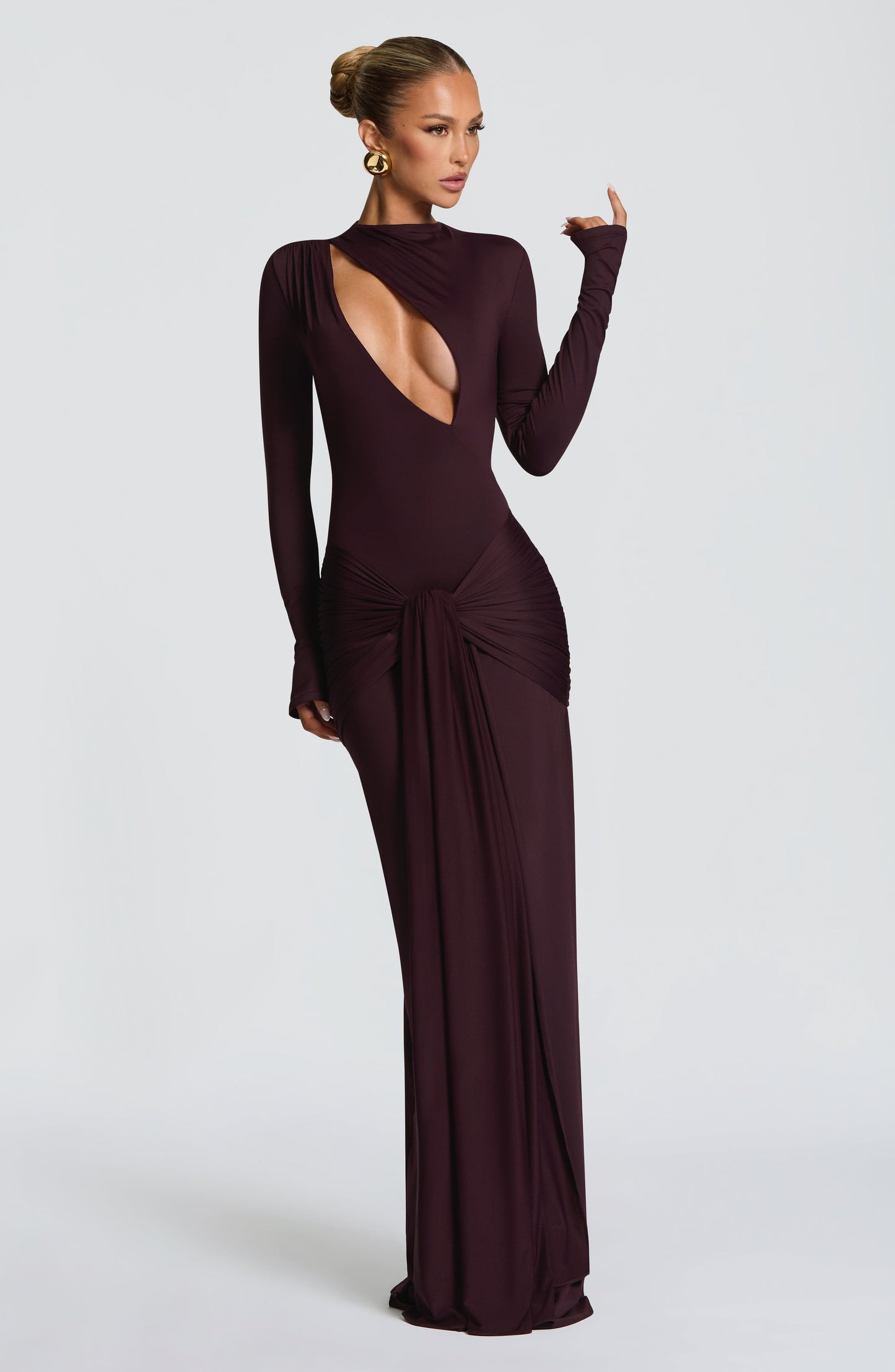 Tahnee Maxi Dress Plum