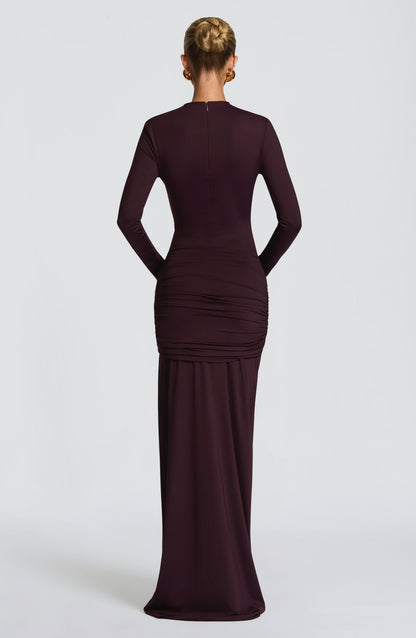 Tahnee Maxi Dress Plum