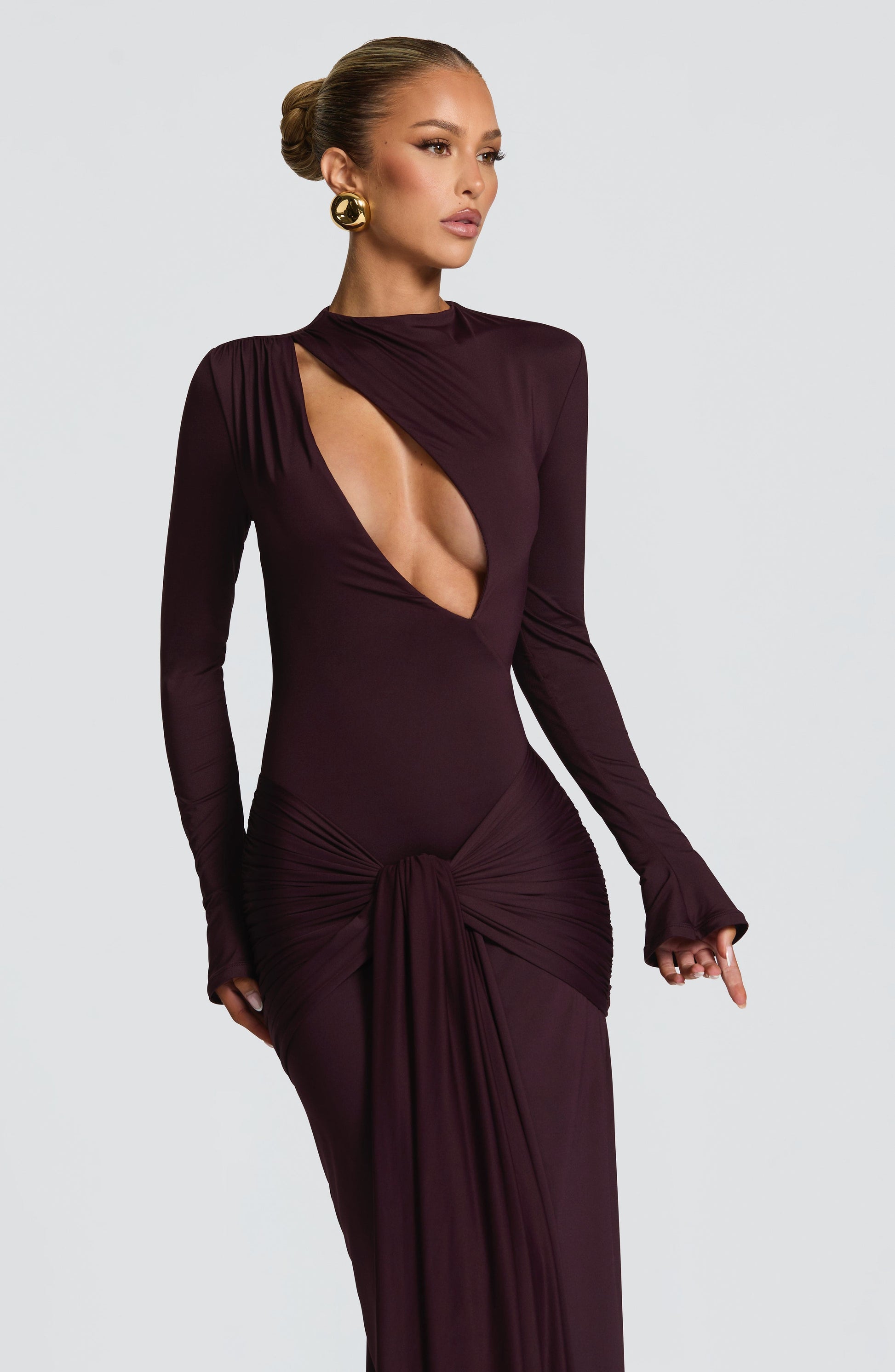 Tahnee Maxi Dress Plum