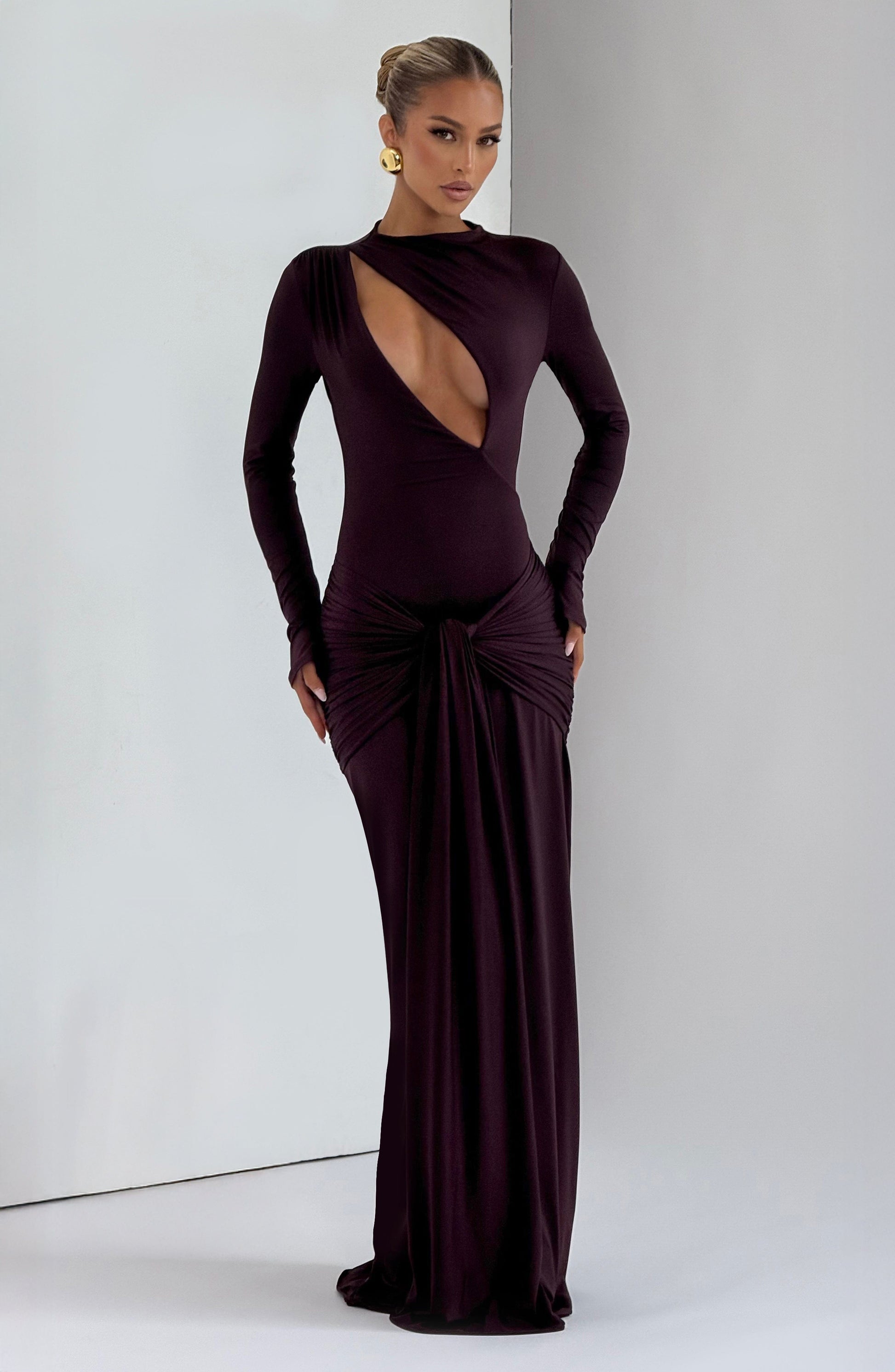 Tahnee Maxi Dress Plum