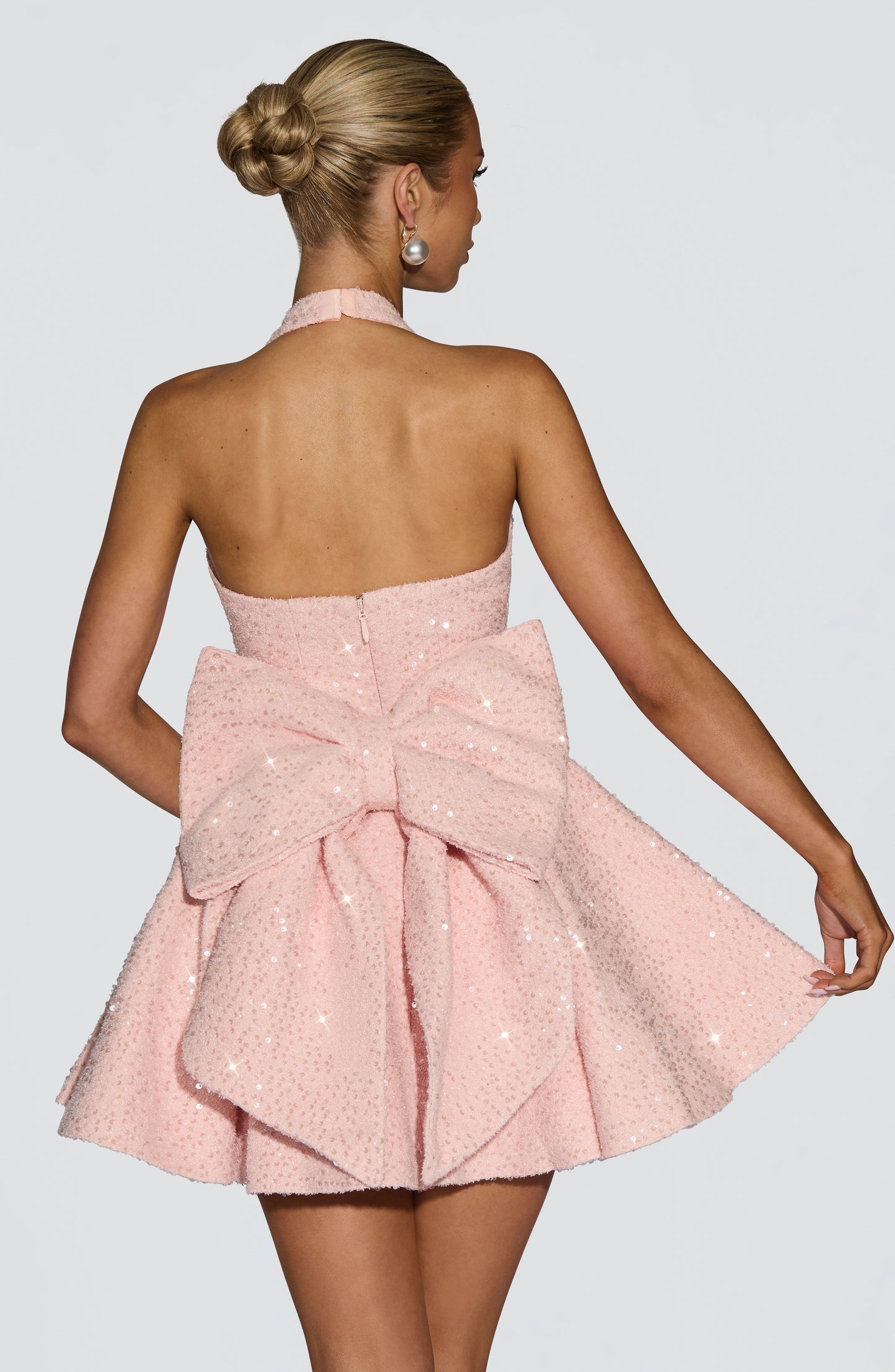 Talara Mini Dress Blush