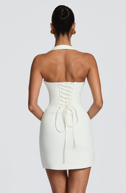 Tamsin Mini Dress Ivory