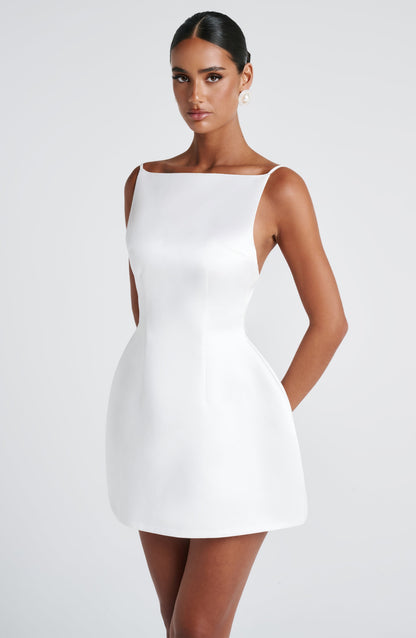 Tate Mini Dress Ivory