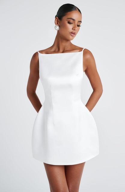 Tate Mini Dress Ivory