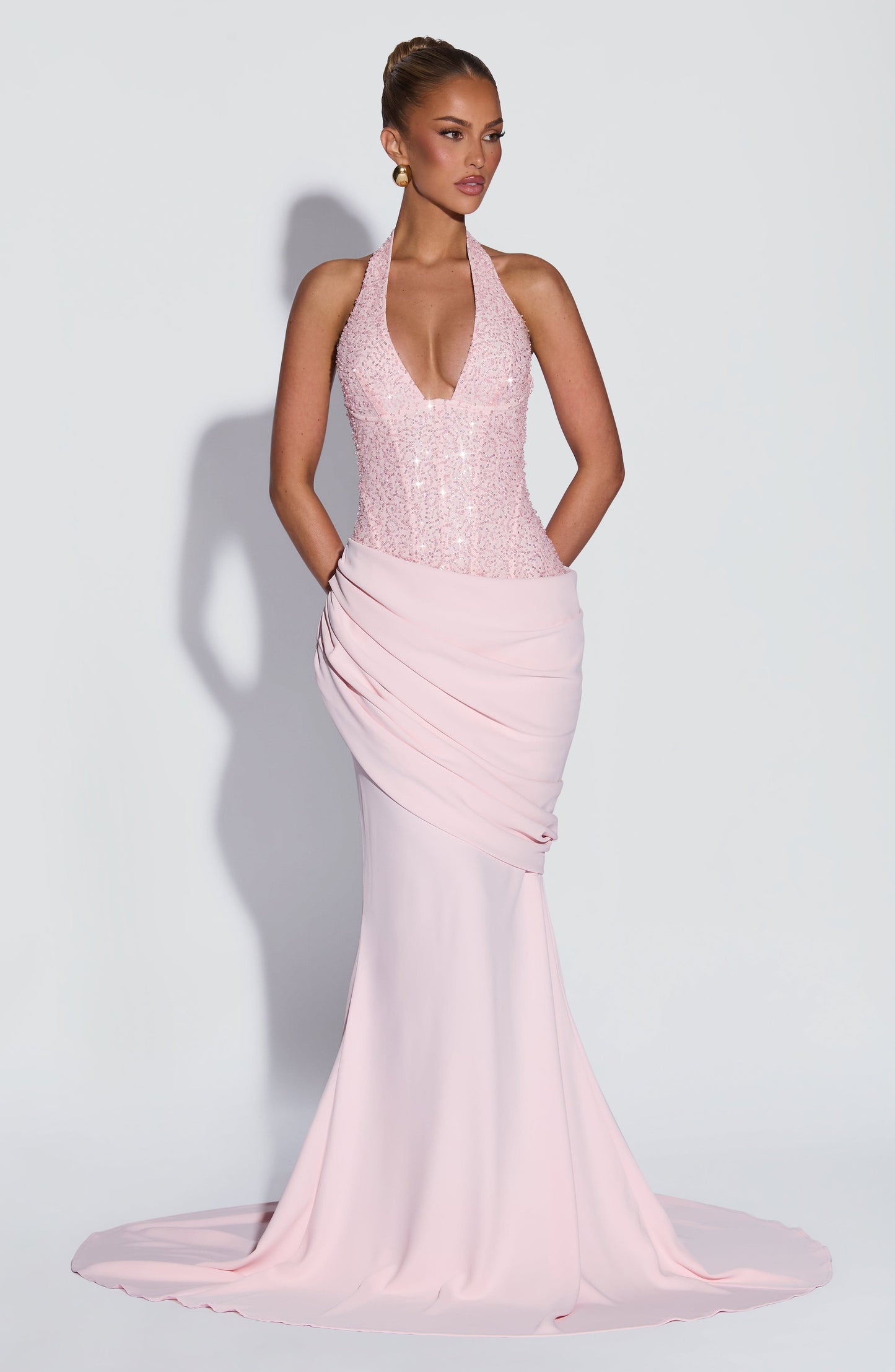Taylor Gown Blush