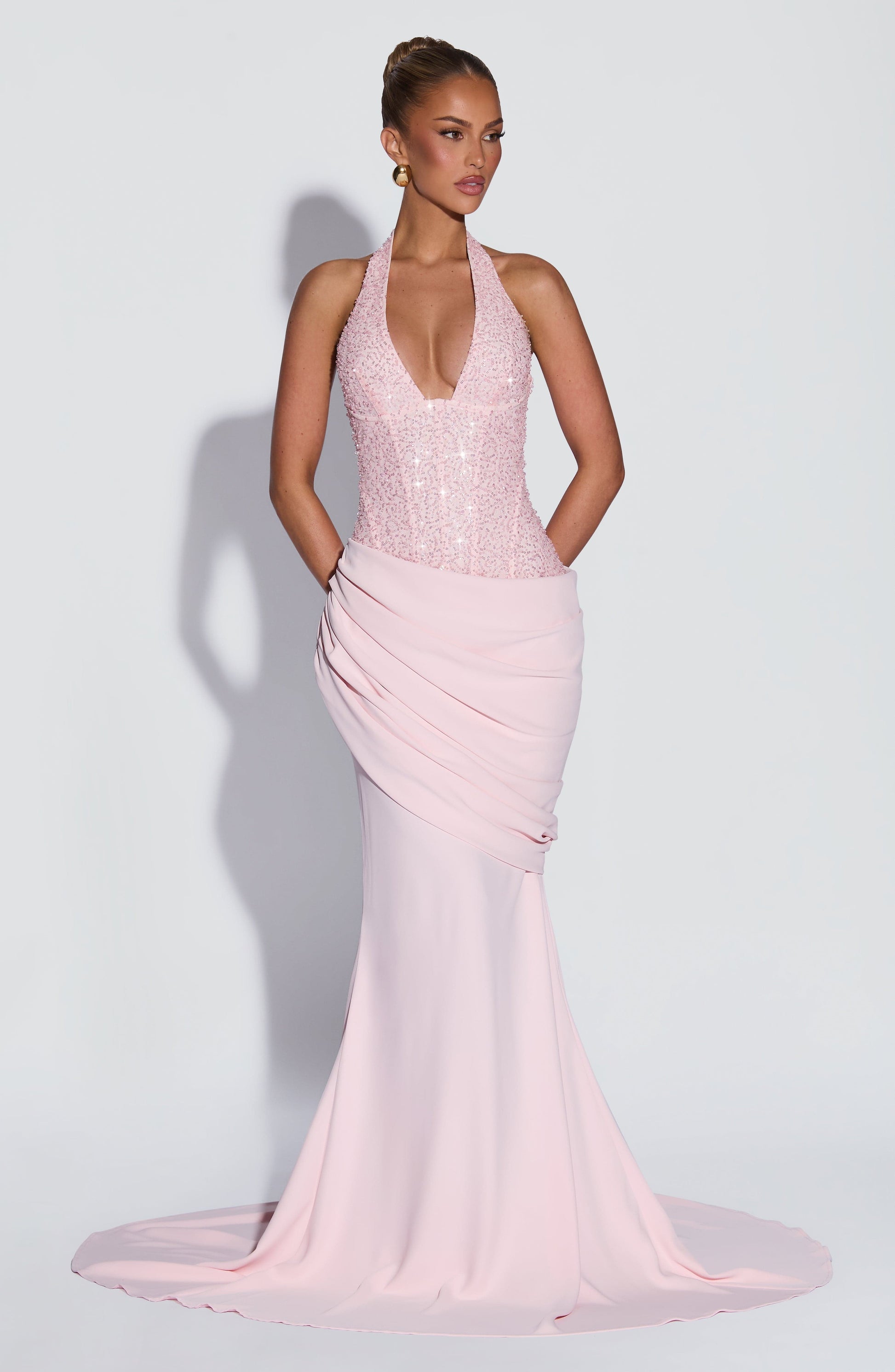 Taylor Gown Blush