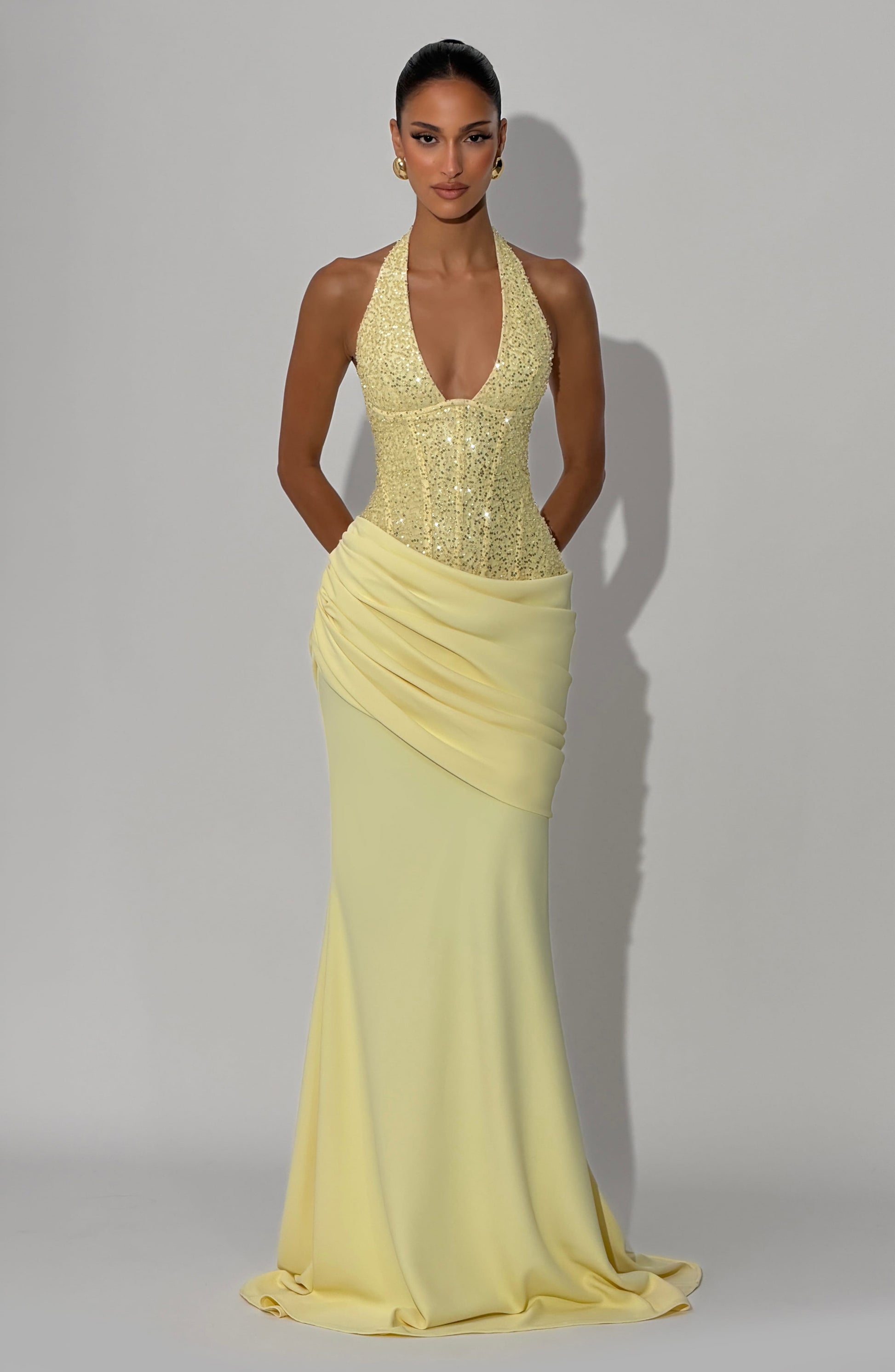 Taylor Gown Lemon