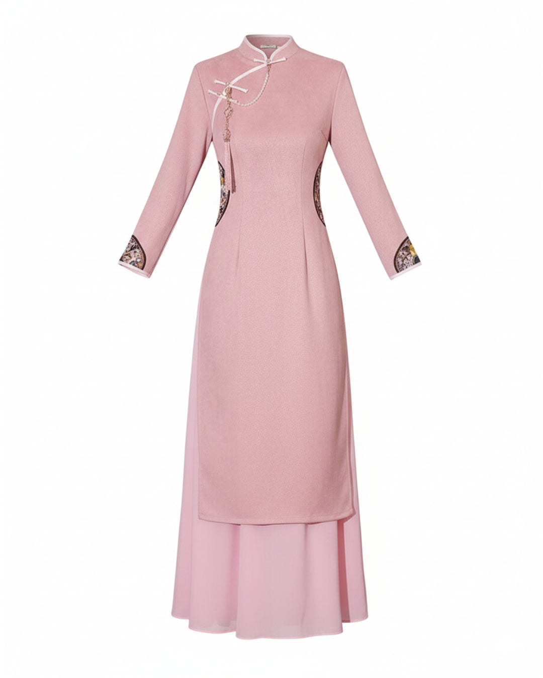 Thala Modernized Áo Dài Dress Pink