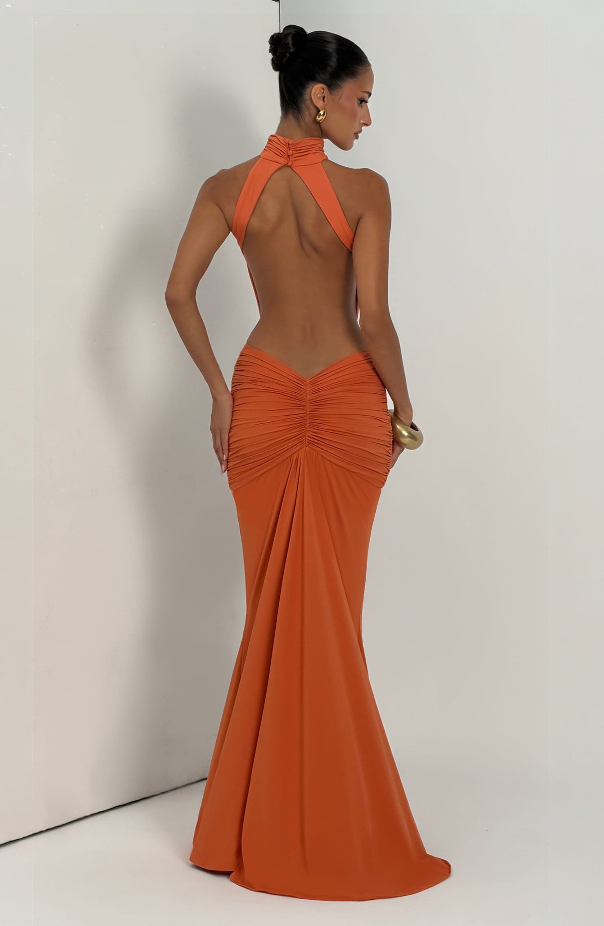 Thekla Maxi Dress Burnt Orange