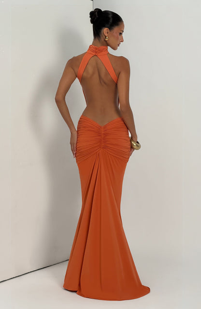 Thekla Maxi Dress Burnt Orange
