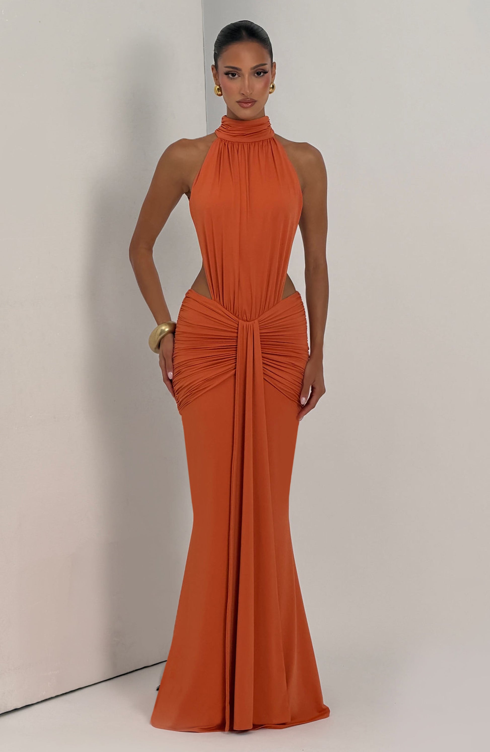 Thekla Maxi Dress Burnt Orange