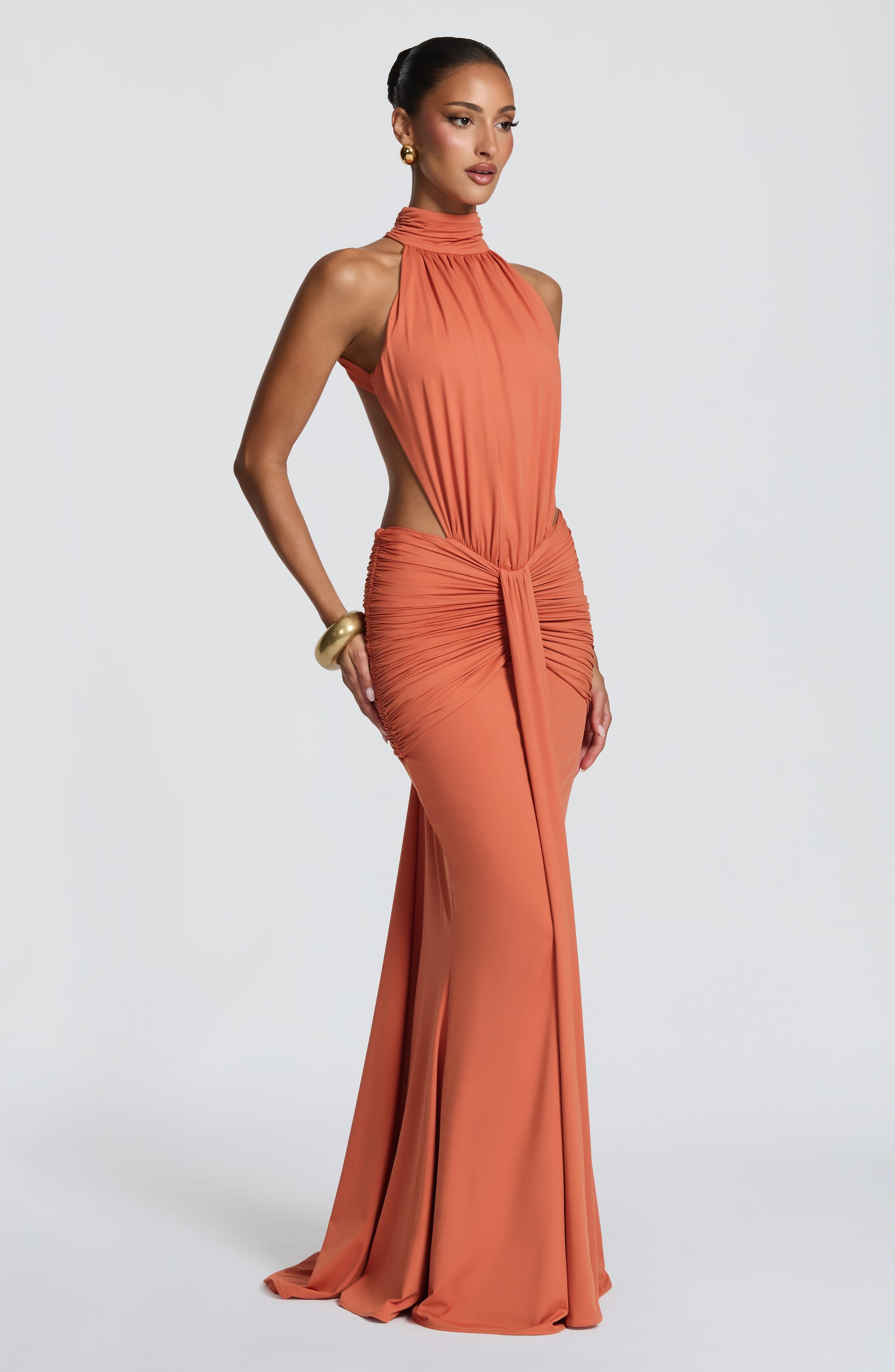 Thekla Maxi Dress Burnt Orange