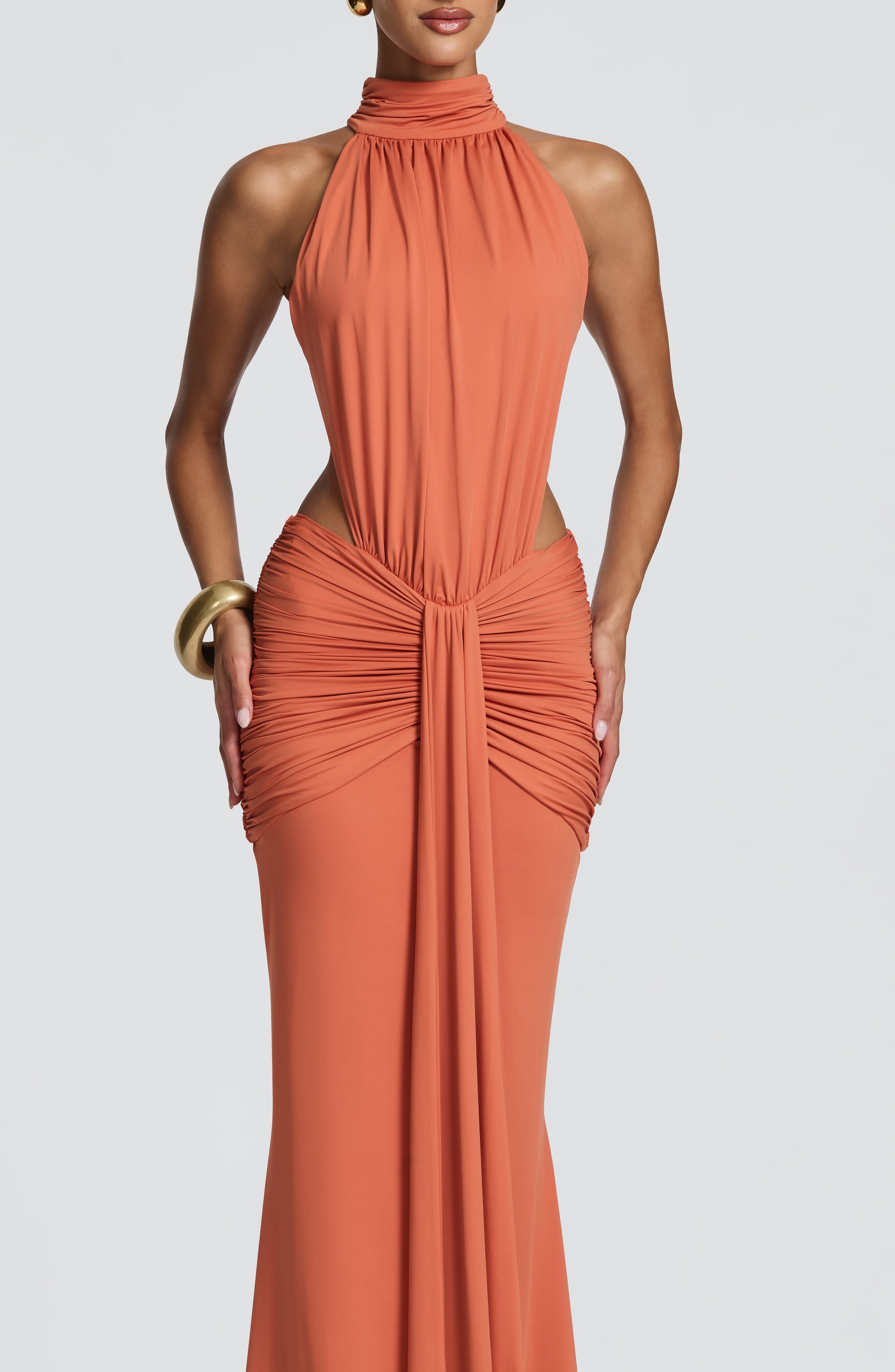Thekla Maxi Dress Burnt Orange