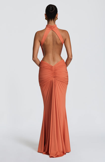 Thekla Maxi Dress Burnt Orange