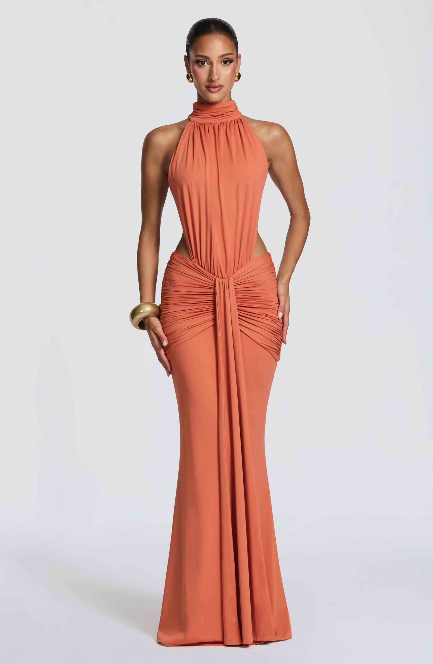 Thekla Maxi Dress Burnt Orange
