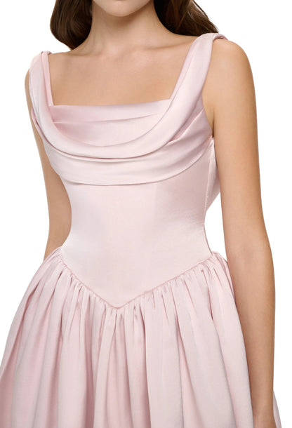 Tiffany Midi Dress Soft Pink