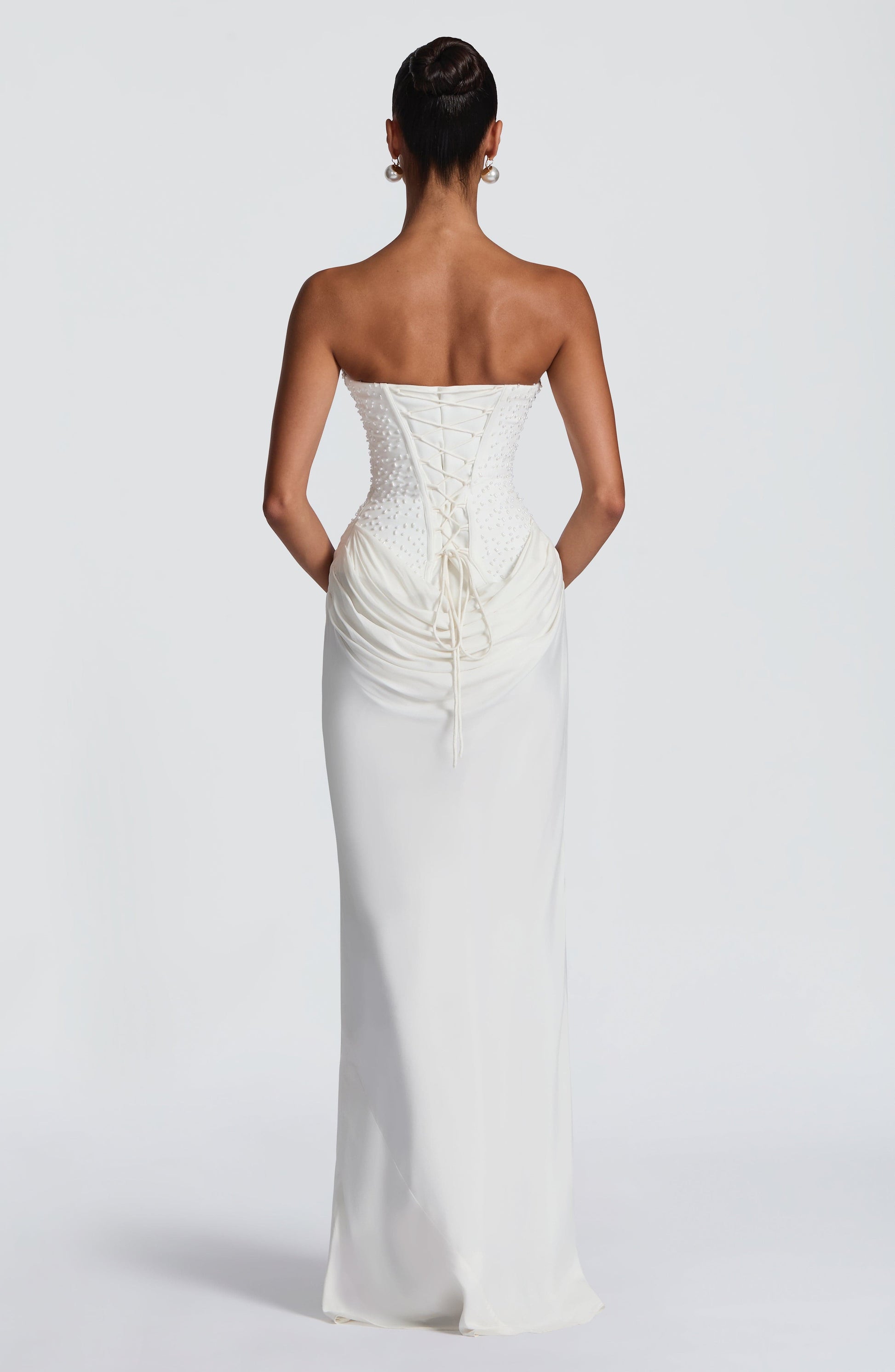 Tindra Maxi Dress Ivory