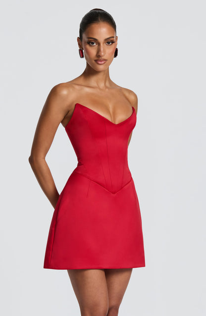 Torin Mini Dress Red