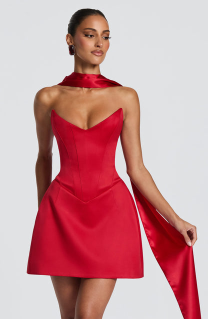 Torin Mini Dress Red