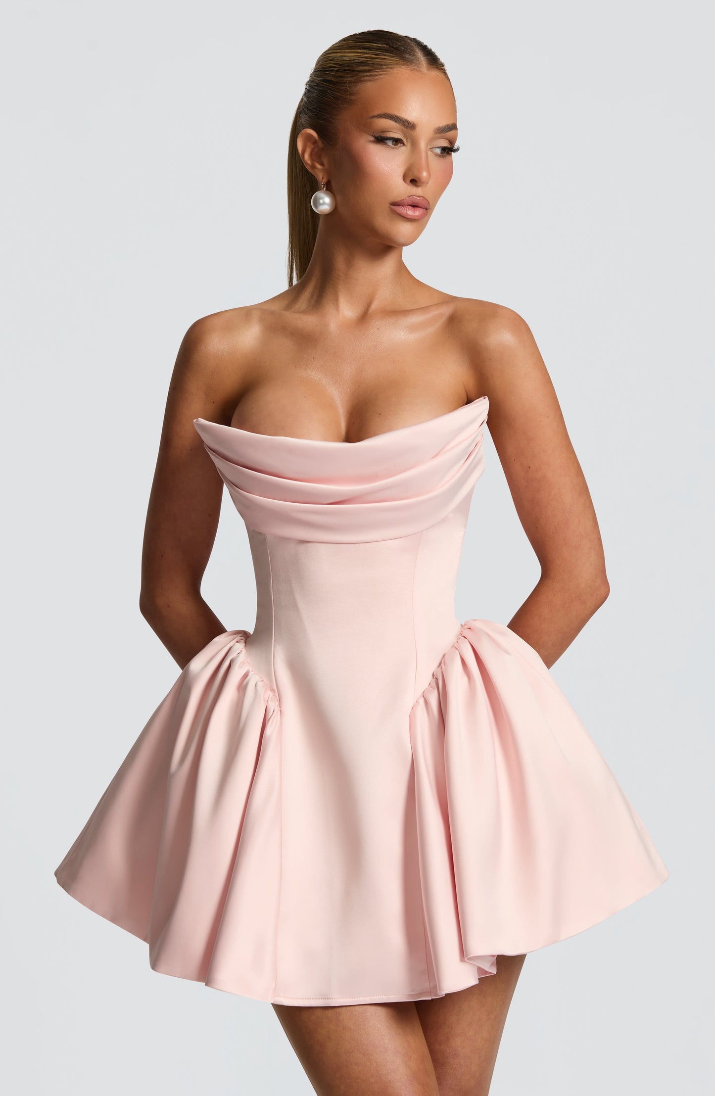 Trinity Mini Dress Blush