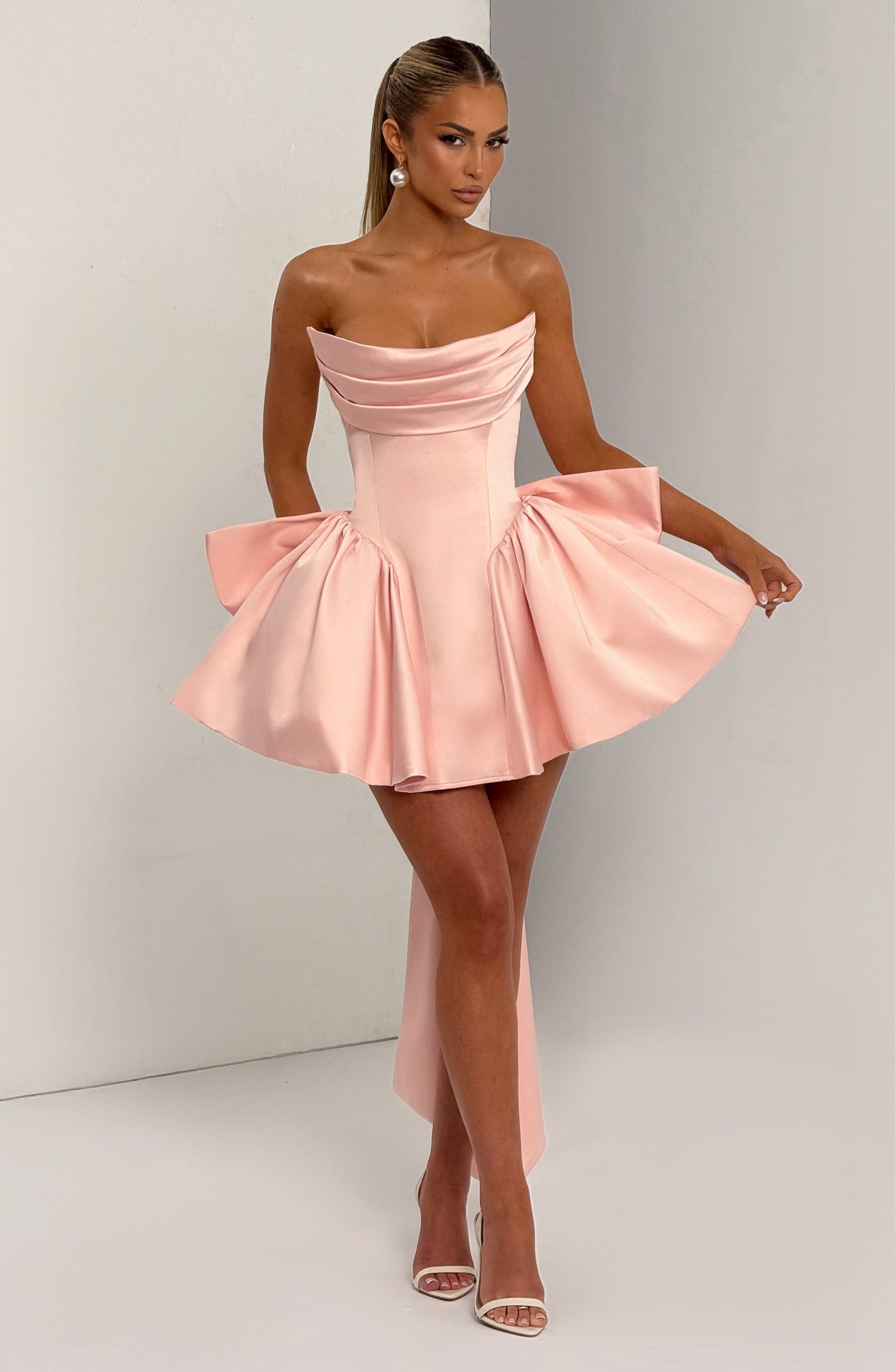 Trinity Mini Dress Blush