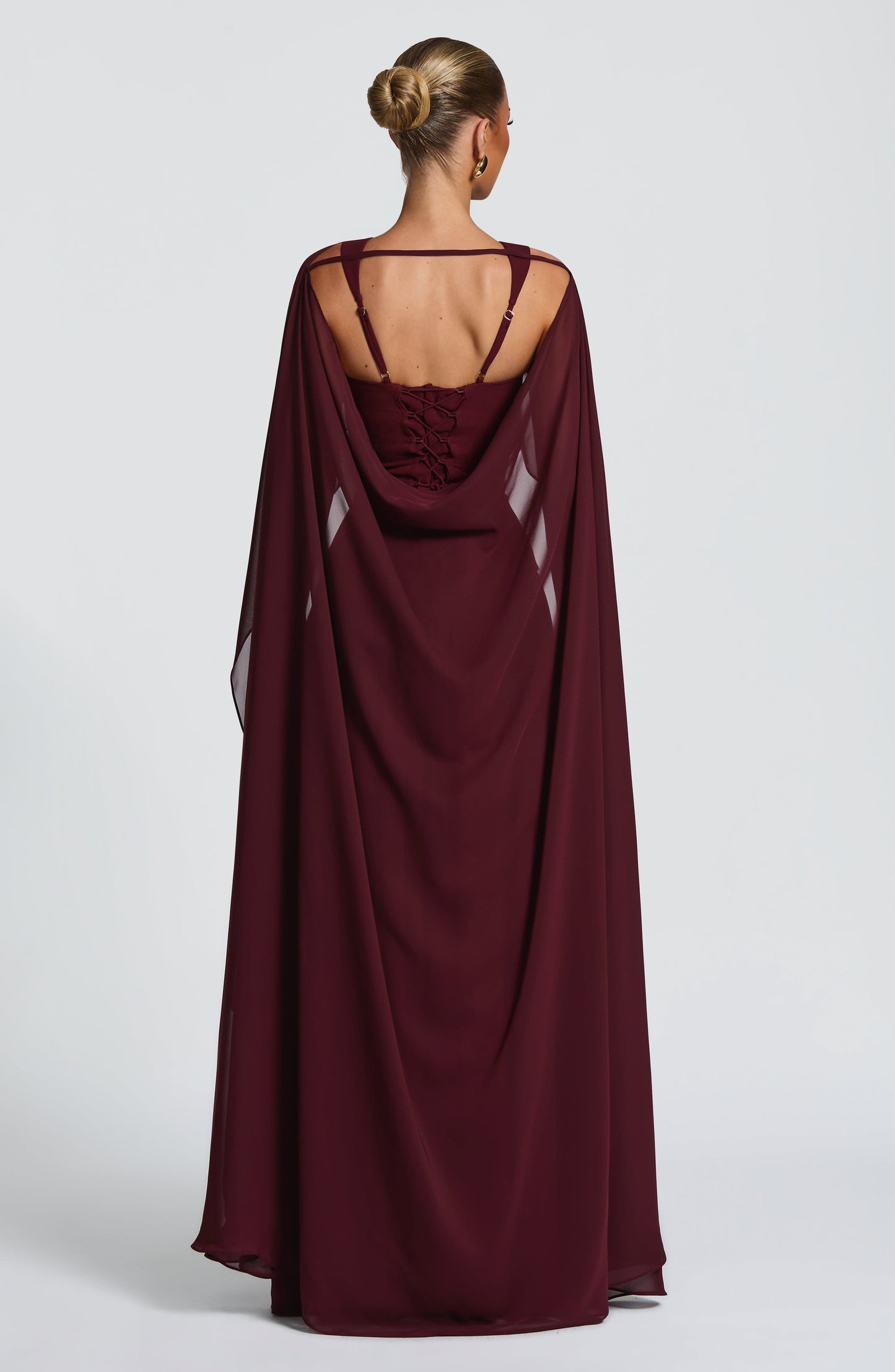 Tullulah Maxi Dress Cherry Lacquer