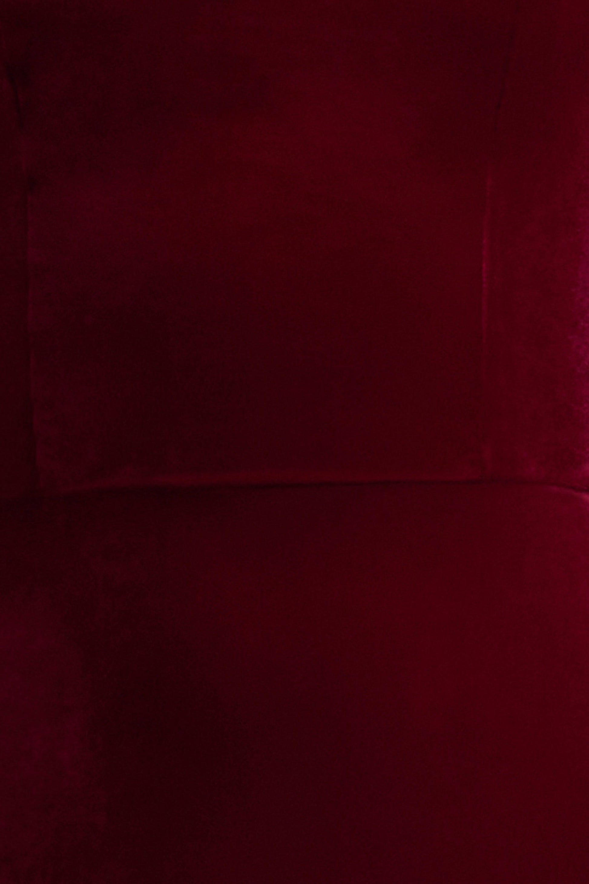 Illusion | Burgundy Velvet Bandeau Maxi Dress With Bow Detail