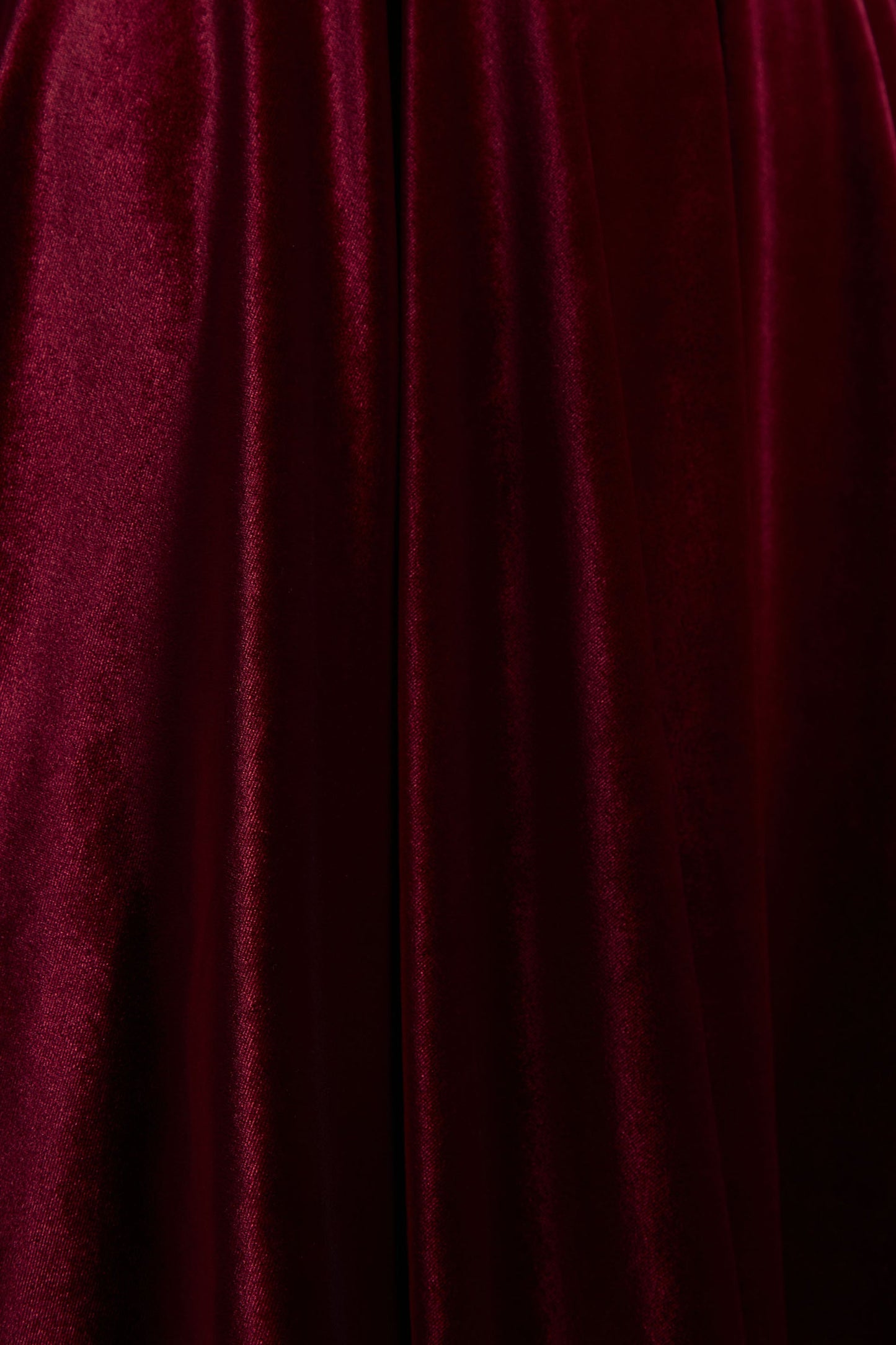 Roxanne | Burgundy Velvet Square-Neck Mini Dress