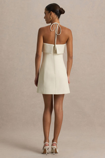 Nelly | Nude Bandeau Mini Dress