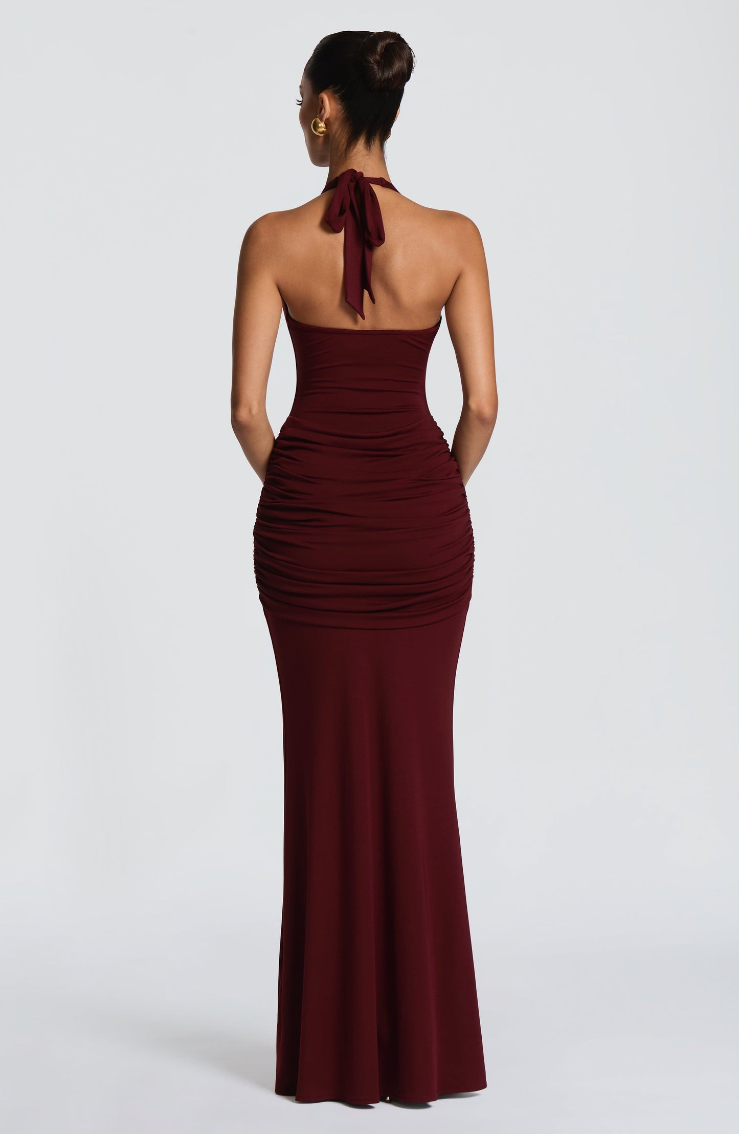 Veneda Maxi Dress Cherry Lacquer