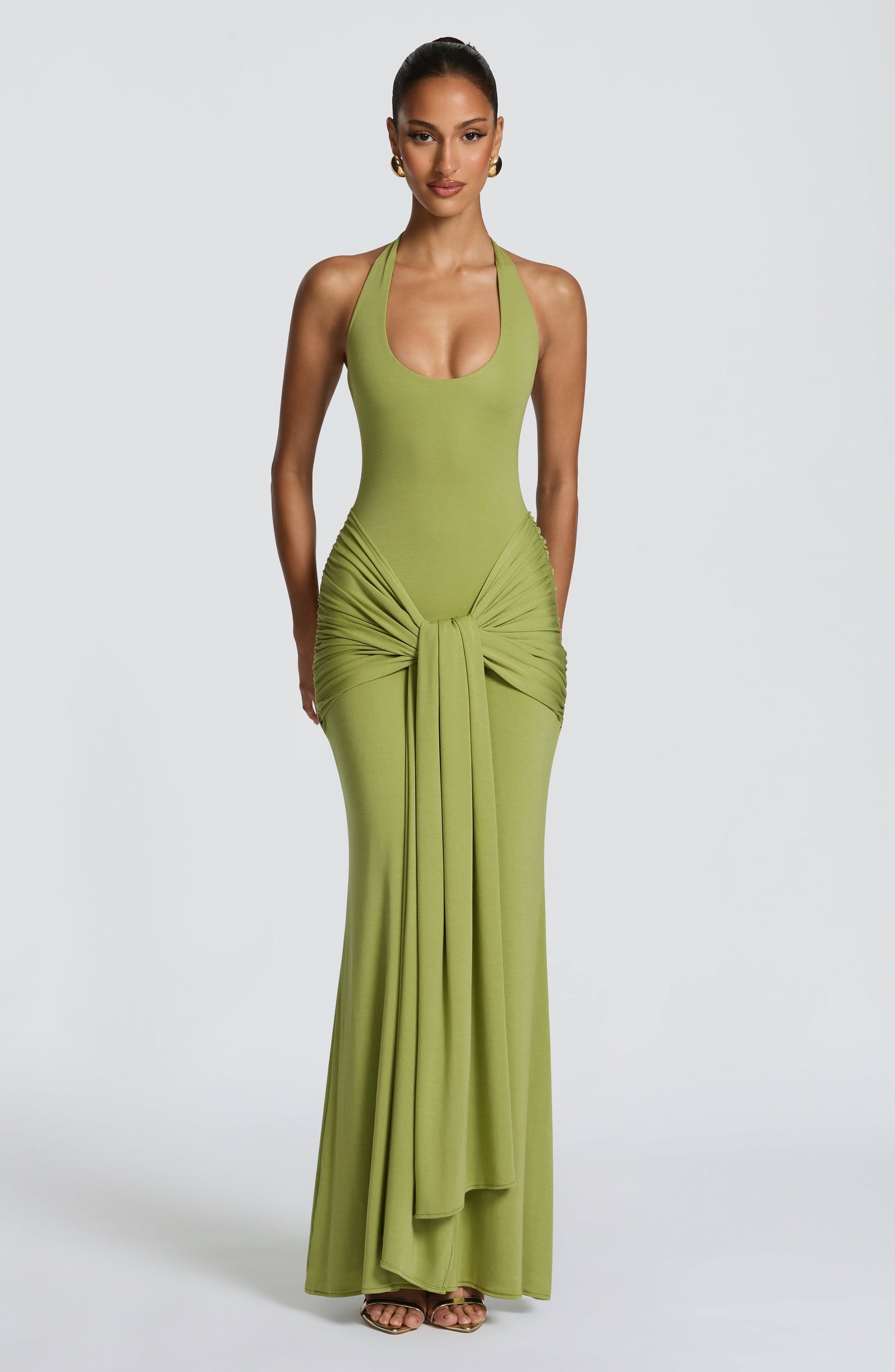 Veneda Maxi Dress Olive