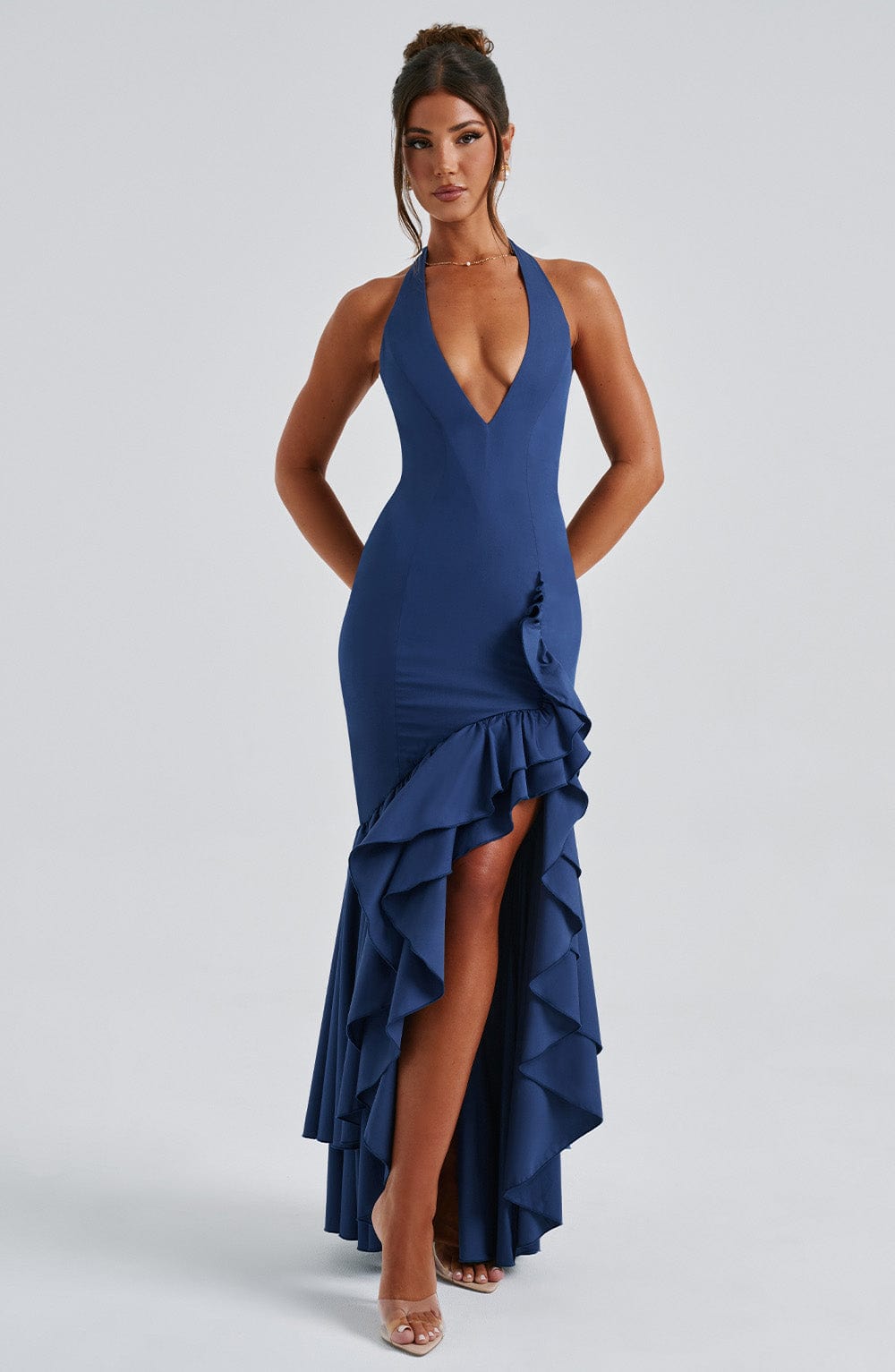 Veronique Maxi Dress Navy