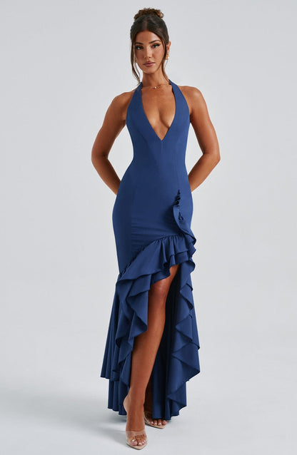 Veronique Maxi Dress Navy