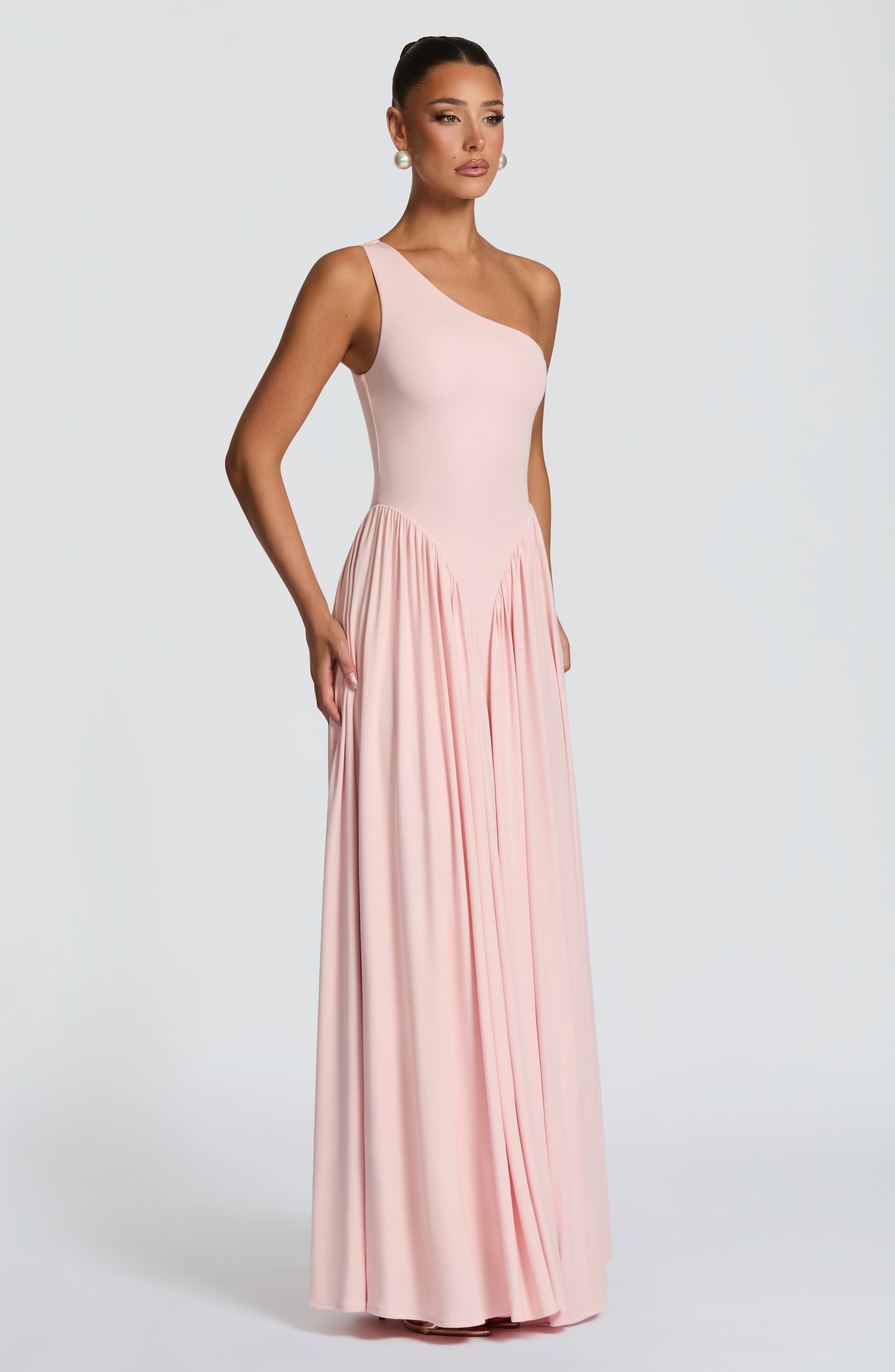 Vespera Maxi Dress Soft Blush