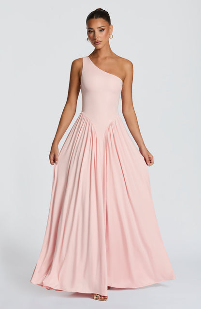 Vespera Maxi Dress Soft Blush