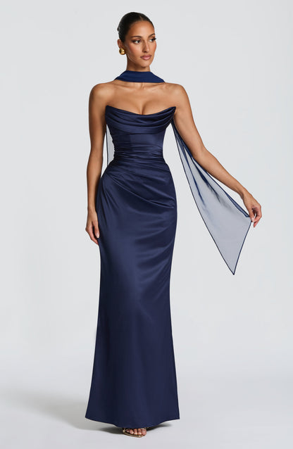 Vessa Maxi Dress Navy