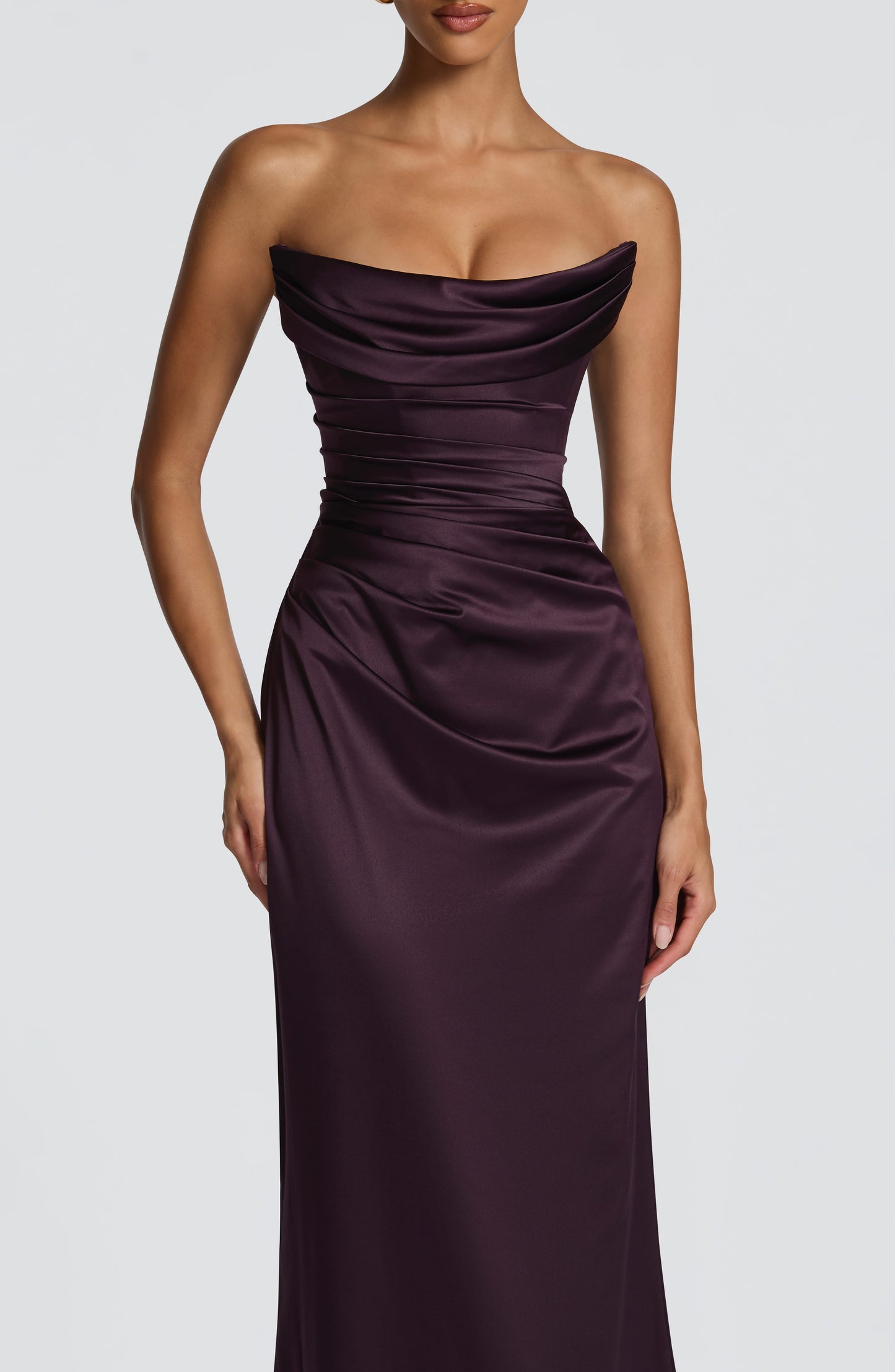 Vessa Maxi Dress Plum