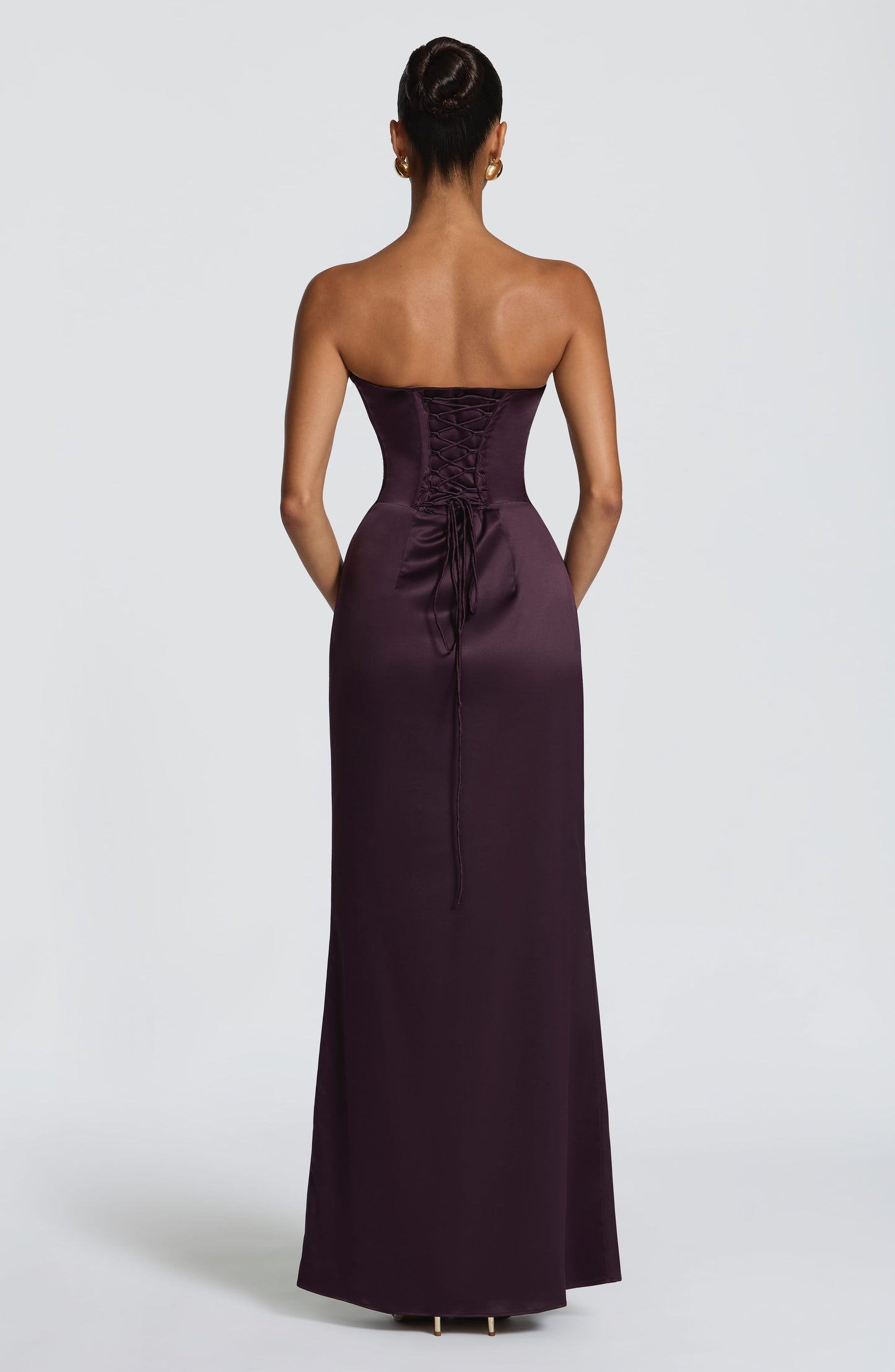 Vessa Maxi Dress Plum