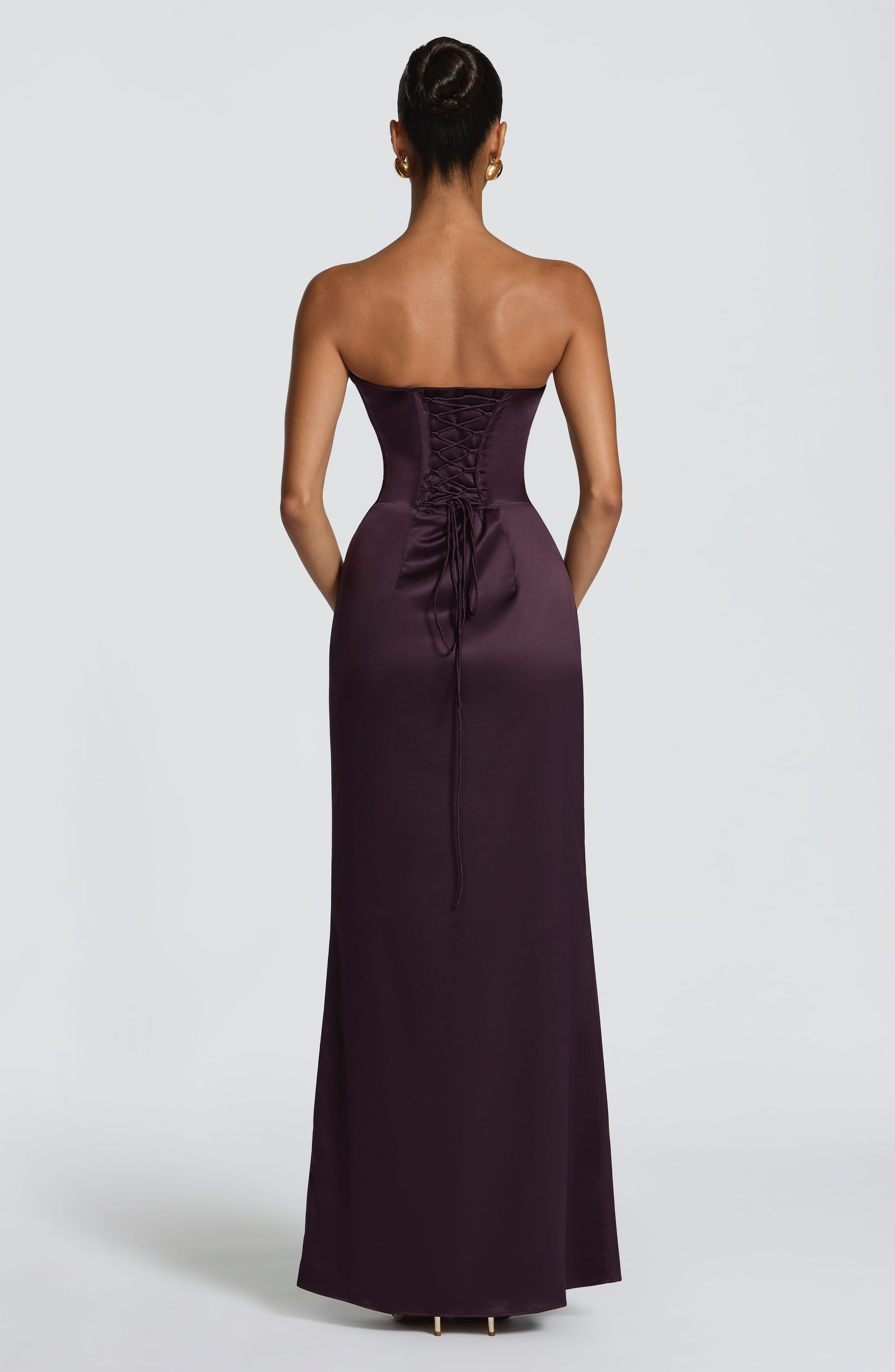 Vessa Maxi Dress Plum