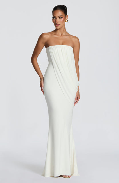 Vienna Maxi Dress Ivory
