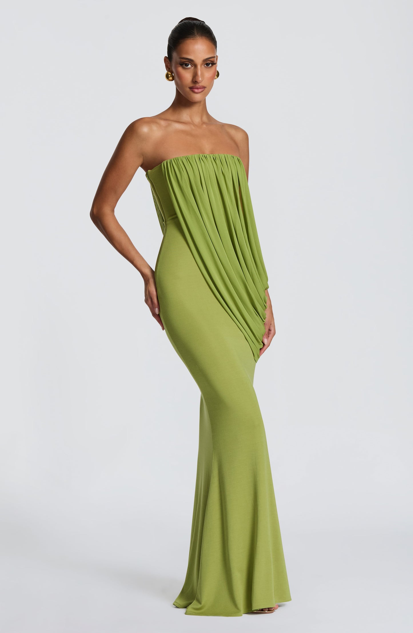 Vienna Maxi Dress Olive