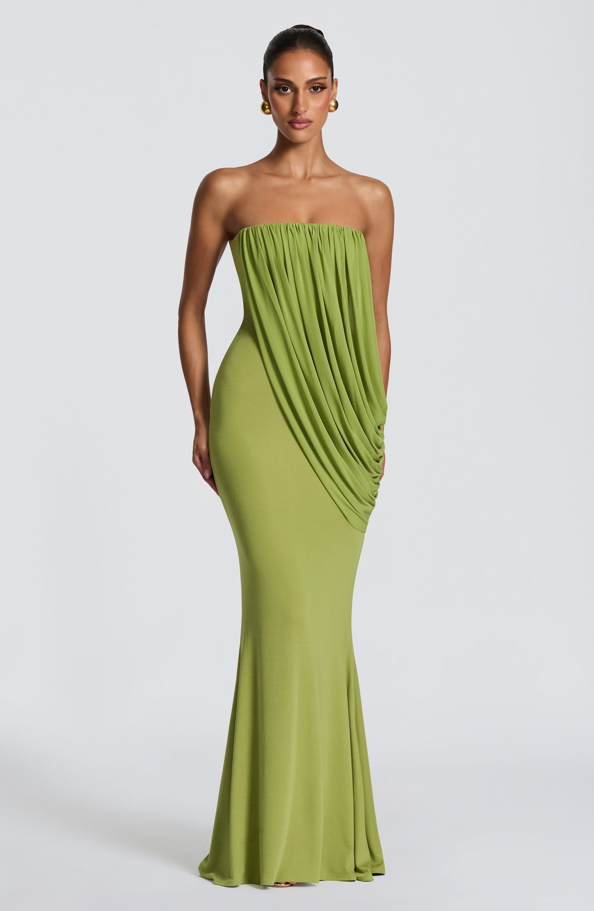 Vienna Maxi Dress Olive
