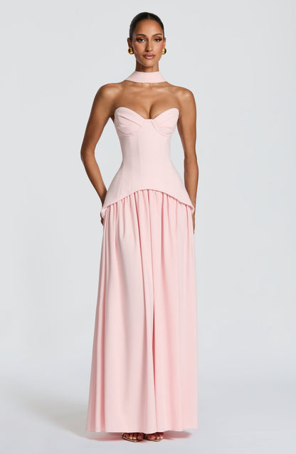 Vietta Maxi Dress Blush