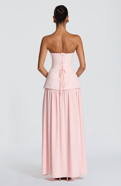 Vietta Maxi Dress Blush